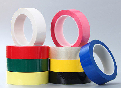 China Mylar Tape. Revestimento de poliéster com adesivos acrílicos. Tape isolante. Vermelho. Amarelo. fornecedor