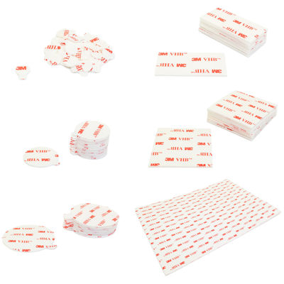 China 3M 4945 ♪ Acrílica Foam Tape ♪ Kiss Cut ♪ Duplo Lado ♪ 1,1 mm de espessura ♪ Cor Branca fornecedor