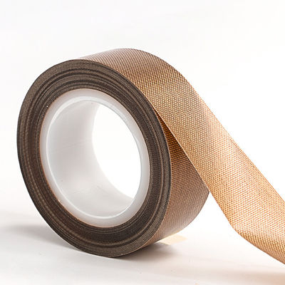China Aqueça da fibra de vidro resistente do Teflon PTFE da temperatura a fita adesiva para o calor - embalagem de selagem fornecedor