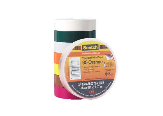 China 3M Scotch 35 | Color Coding | Electrical Tape | Vinyl Carrier fornecedor