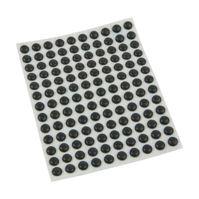China 3M SJ5003 | Black/Grey/White | 11.2 x 5.1 mm | Bumpon Hemisphere | 72 Shore M fornecedor