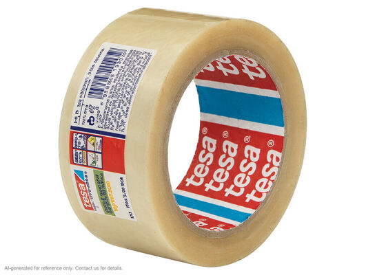 China tesa 4124 | 65 µm PVC Film | Natural Rubber | 60 N/cm Tensile | Medium to Heavy Cartons fornecedor
