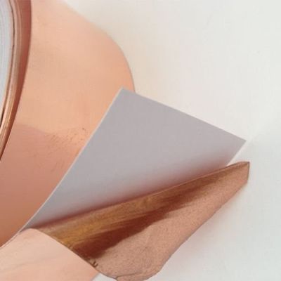 fita de papel de cobre. fita elétrica condutora. com adesivo condutor. para proteção EMI. fornecedor