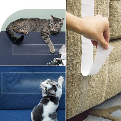Fita para Treinamento de Gatos | Anti-Arranhão | Dupla Face Adesiva | Para Salvar Seus Móveis fornecedor