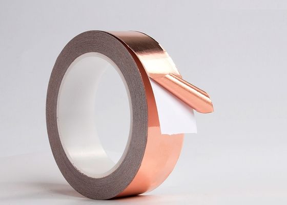 fita de papel de cobre personalizada com adesivos não condutores EMI proteção RFI fornecedor