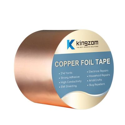 fita de papel de cobre personalizada com adesivos não condutores EMI proteção RFI fornecedor