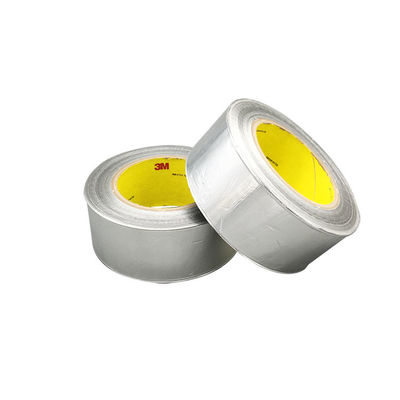 3M 363 e 3M 363L | Fita de Tecido de Vidro com Folha de Alumínio | Fita de Alta Temperatura | 0,19MM | Adesivo Transparente de Silicone fornecedor