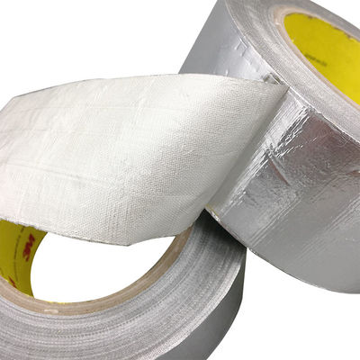 3M 363 e 3M 363L | Fita de Tecido de Vidro com Folha de Alumínio | Fita de Alta Temperatura | 0,19MM | Adesivo Transparente de Silicone fornecedor