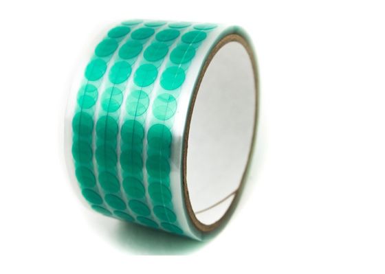 Pontos verdes de mascaramento de corte a dedo. Tamanho e forma personalizados. Resistente ao calor. fornecedor