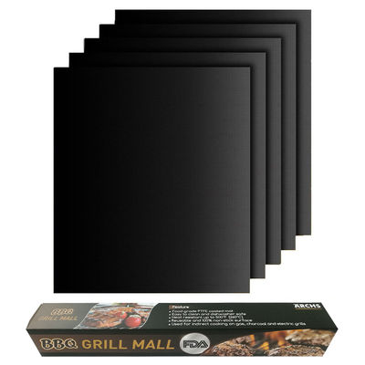 PTFE Grill Mat. Não-aderente. Carvão. A prova de fogo. Filme de alta temperatura. fornecedor