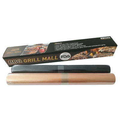 PTFE Grill Mat. Não-aderente. Carvão. A prova de fogo. Filme de alta temperatura. fornecedor
