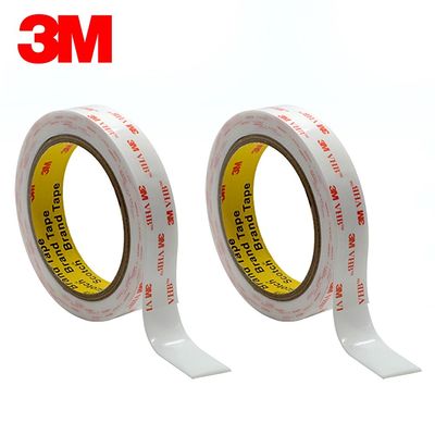 3M 4945 ♪ Acrílica Foam Tape ♪ Duplo Lado ♪ Branco ♪ 1,1 mm de espessura ♪ 25mm x 33m fornecedor