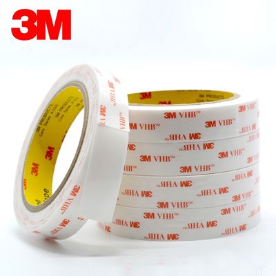 3M 4945 ♪ Acrílica Foam Tape ♪ Duplo Lado ♪ Branco ♪ 1,1 mm de espessura ♪ 25mm x 33m fornecedor