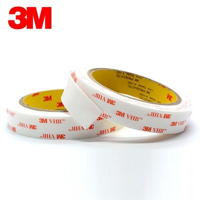 3M 4945 ♪ Acrílica Foam Tape ♪ Duplo Lado ♪ Branco ♪ 1,1 mm de espessura ♪ 25mm x 33m fornecedor