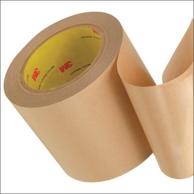 fita de 3M 9713, esparadrapo dobro do silicone e filme de poliéster laterais revestidos, cortando fornecedor