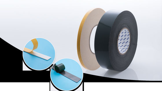 Fita de Espuma PE | 1.0mm de Espessura | Preto / Branco | Dupla Face | Para Montagem e União fornecedor