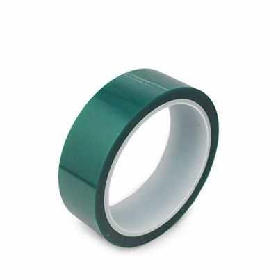 fita PET verde mascaramento de alta temperatura 0,06 mm/0,09 mm adesivos de silicone fornecedor