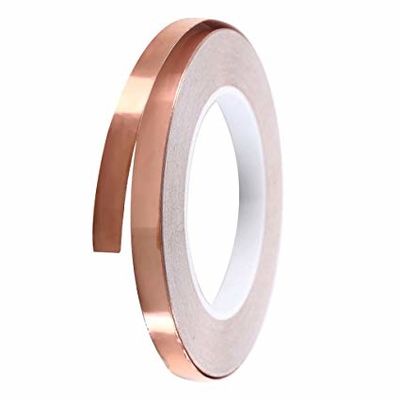 Fita de Folha de Cobre | Alta Condutividade | Blindagem EMI RFI | Espessura de 0,06 mm | Com Adesivo Condutivo fornecedor