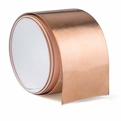 Fita de Folha de Cobre | Alta Condutividade | Blindagem EMI RFI | Espessura de 0,06 mm | Com Adesivo Condutivo fornecedor