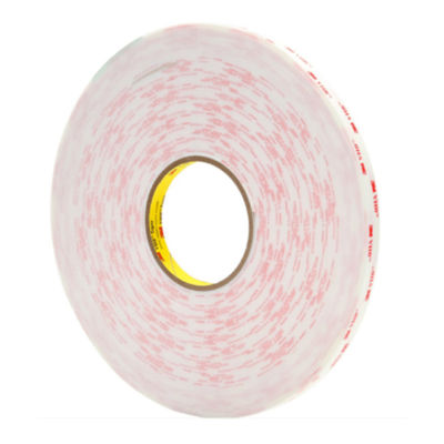 Fita acrílica do corte do beijo da espuma, cor tomada partido dobro do branco de 3M  4945 da espessura da fita 1.1mm da espuma fornecedor