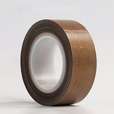 Aqueça da fibra de vidro resistente do Teflon PTFE da temperatura a fita adesiva para o calor - embalagem de selagem fornecedor