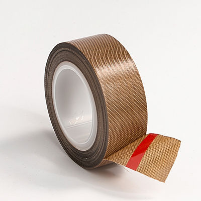 Aqueça da fibra de vidro resistente do Teflon PTFE da temperatura a fita adesiva para o calor - embalagem de selagem fornecedor
