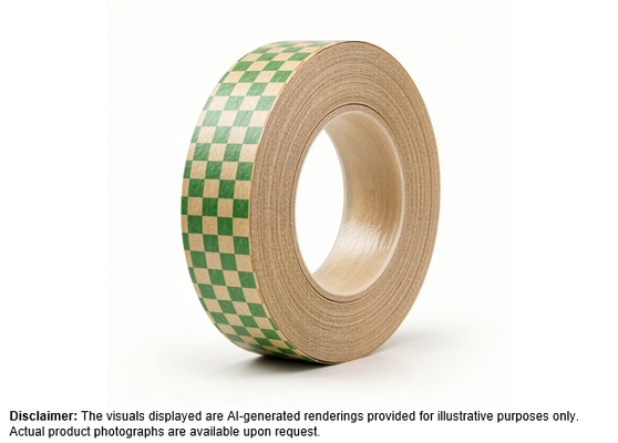 3M 410M | Paper Tape | Double Sided | 0.15mm Thickness | Green fornecedor