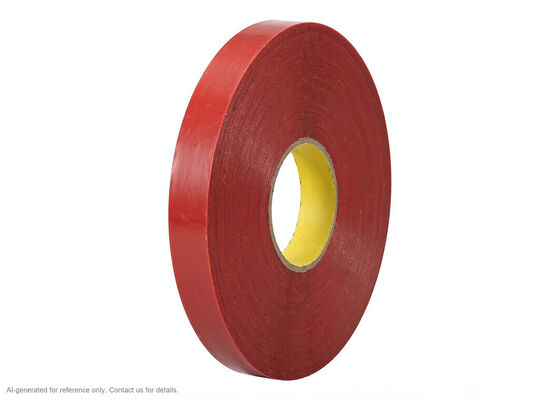3M VHB 4910 | 1.0 mm Solid Acrylic Foam | Clear | Red PE Liner | 960 kg/m³ fornecedor