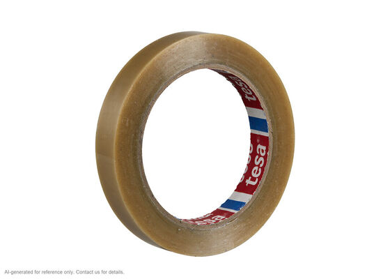 tesa 4124 | 65 µm PVC Film | Natural Rubber | 60 N/cm Tensile | Medium to Heavy Cartons fornecedor