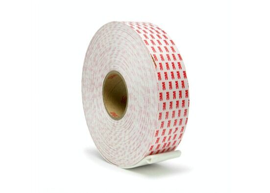 3M 4930 Acrylic Foam Tape Alta Adesão Espessura de 0,6 mm Branco Para Ligação